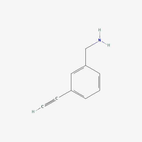 615288-78-3 Benzenemethanamine,3-ethynyl-(9CI) chemical structure