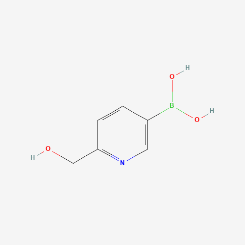 913835-98-0 2-(HYDROXYMETHYL)PYRIDINE-5-BORONIC ACID chemical structure