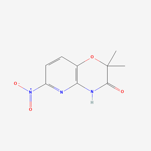 1002726-59-1 2,2-DIMETHYL-6-NITRO-2H-PYRIDO[3,2-B][1,4]OXAZIN-3(4H)-ONE chemical structure