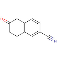 136081-50-0 6-OXO-5,6,7,8-TETRAHYDRO-NAPHTHALENE-2-CARBONITRILE chemical structure