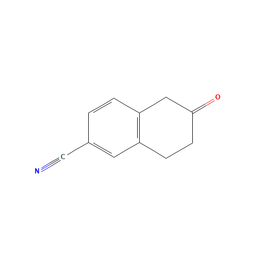 136081-50-0 6-OXO-5,6,7,8-TETRAHYDRO-NAPHTHALENE-2-CARBONITRILE chemical structure