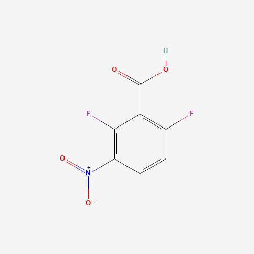 83141-10-0 2,6-DIFLUORO-3-NITROBENZOIC ACID chemical structure