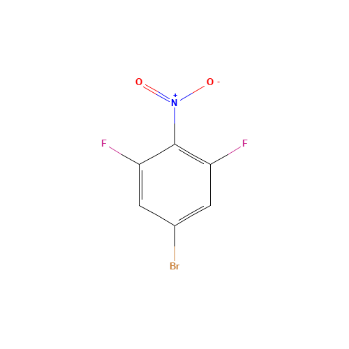 147808-42-2 5-Bromo-1,3-difluoro-2-nitrobenzene chemical structure