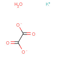6487-48-5 Potassium oxalate monohydrate chemical structure