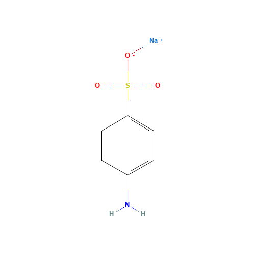 515-74-2 4-Amino-benzenesulfonic acid monosodium salt chemical structure