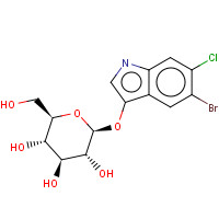 93863-89-9 5-BROMO-6-CHLORO-3-INDOXYL-BETA-D-GLUCOPYRANOSIDE chemical structure