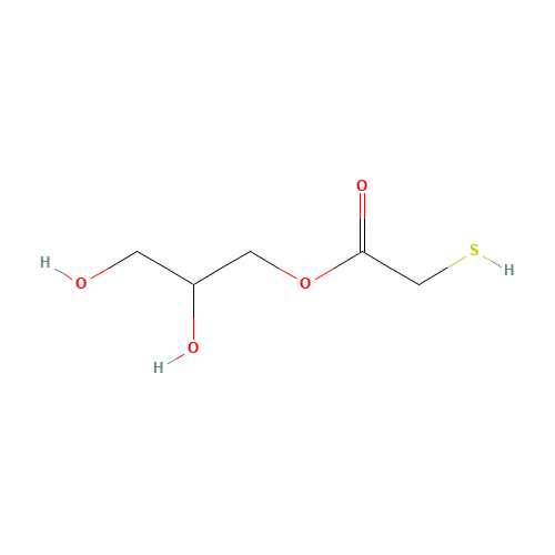 30618-84-9 Glyceryl monothioglycolate chemical structure