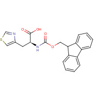205528-32-1 FMOC-L-4-THIAZOLYLALANINE chemical structure