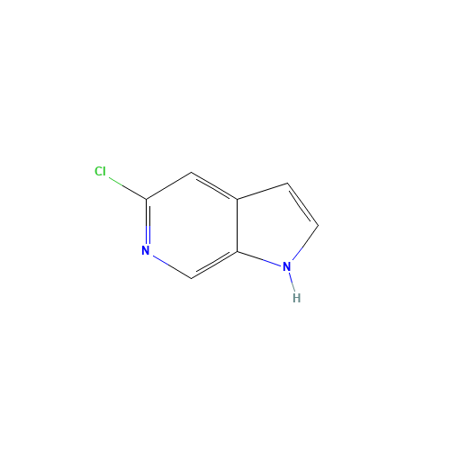 131084-55-4 5-CHLORO-1H-PYRROLO[2,3-C]PYRIDINE chemical structure