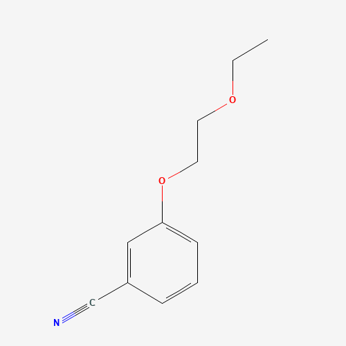 1095085-73-6 3-(2-ETHOXYETHOXY)BENZONITRILE chemical structure