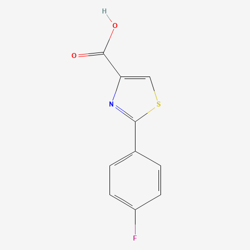 863668-07-9 2-(4-FLUORO-PHENYL)-THIAZOLE-4-CARBOXYLIC ACID chemical structure