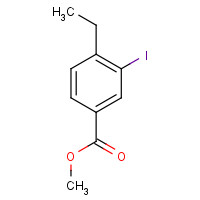51885-91-7 methyl 4-ethyl-3-iodobenzoate chemical structure