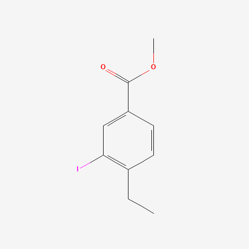51885-91-7 methyl 4-ethyl-3-iodobenzoate chemical structure