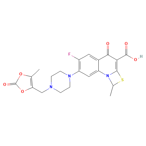 123447-62-1 Prulifloxacin chemical structure