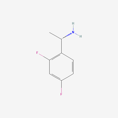 845252-02-0 Benzenemethanamine,2,4-difluoro-a-methyl-,(aS)- chemical structure