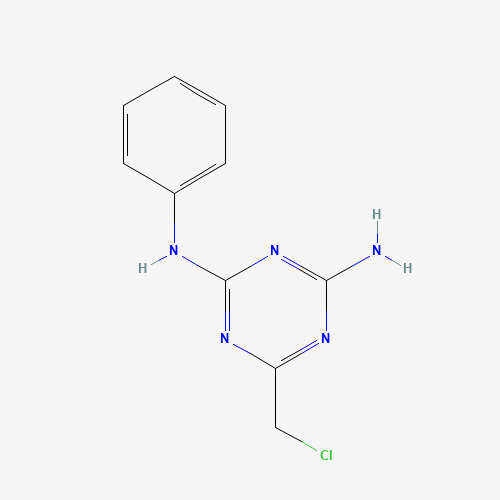 30355-60-3 6-(CHLOROMETHYL)-N-PHENYL-1,3,5-TRIAZINE-2,4-DIAMINE chemical structure