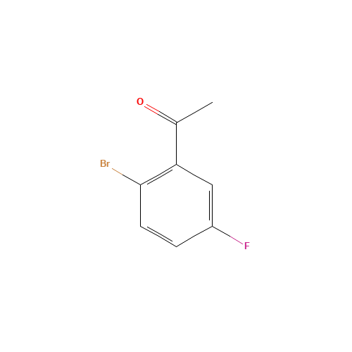 1006-33-3 2'-BROMO-5'-FLUOROACETOPHENONE chemical structure