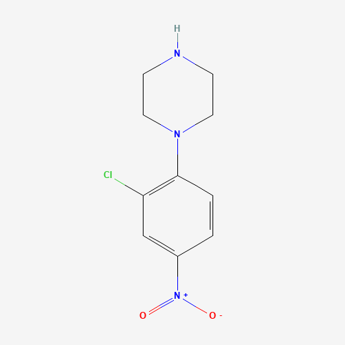 114878-60-3 1-(2-CHLORO-4-NITROPHENYL)-PIPERAZINE chemical structure