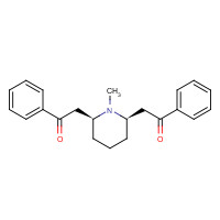 579-21-5 2,2'-(1-Methyl-2,6-piperidinediyl)diacetophenon chemical structure