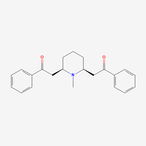 579-21-5 2,2'-(1-Methyl-2,6-piperidinediyl)diacetophenon chemical structure