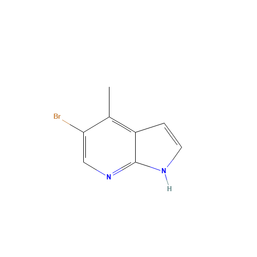1150617-52-9 5-bromo-4-methyl-1H-pyrrolo[2,3-b]pyridine chemical structure