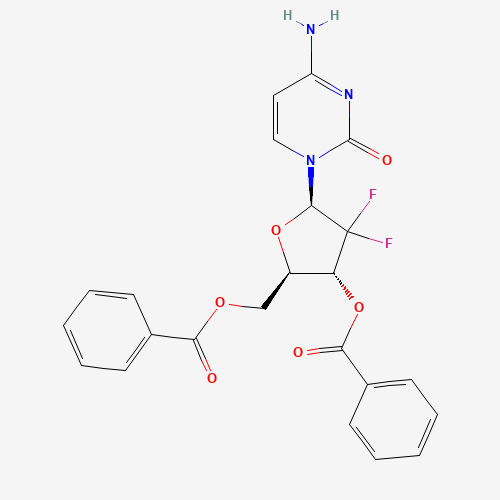 134790-39-9 2',2'-Difluoro-2'-deoxycytidine-3',5'-dibenzoate chemical structure