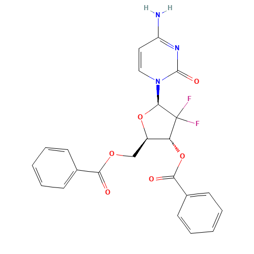 134790-39-9 2',2'-Difluoro-2'-deoxycytidine-3',5'-dibenzoate chemical structure