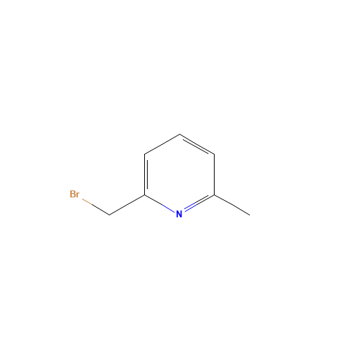 68470-59-7 2-(Bromomethyl)-6-methylpyridine chemical structure