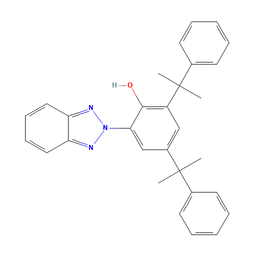 70321-86-7 2-(2H-Benzotriazol-2-yl)-4,6-bis(1-methyl-1-phenylethyl)phenol chemical structure