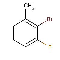 59907-13-0 2-BROMO-3-FLUOROTOLUENE chemical structure