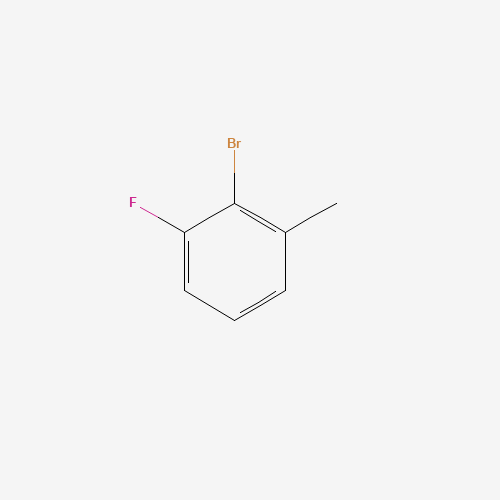 59907-13-0 2-BROMO-3-FLUOROTOLUENE chemical structure