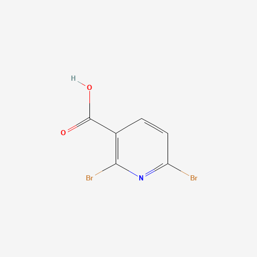 55304-85-3 2,6-Dibromo-3-pyridinecarboxylic acid chemical structure