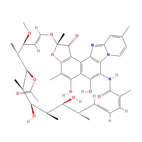 80621-81-4 Rifaximin chemical structure