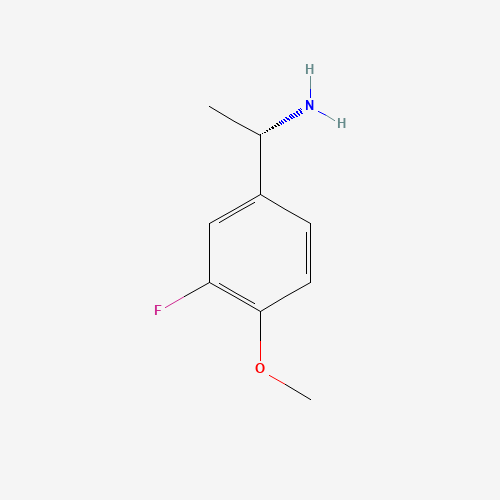 870849-66-4 (1S)-(3-Fluoro-4-methoxyphenyl)ethylamine chemical structure