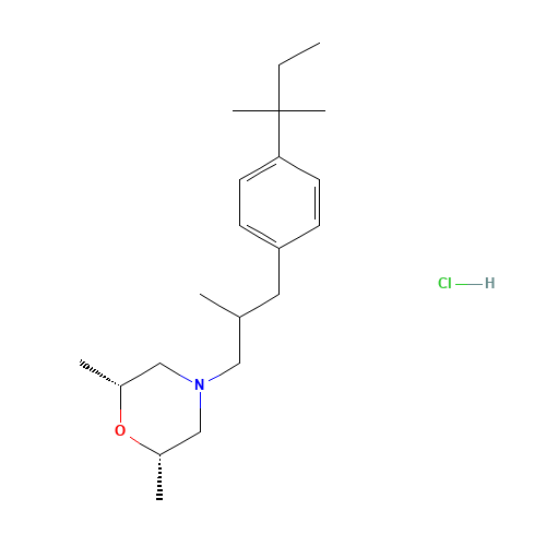 78613-38-4 Amorolfine hydrochloride chemical structure