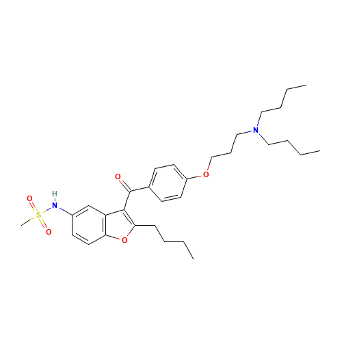 141626-36-0 Dronedarone chemical structure