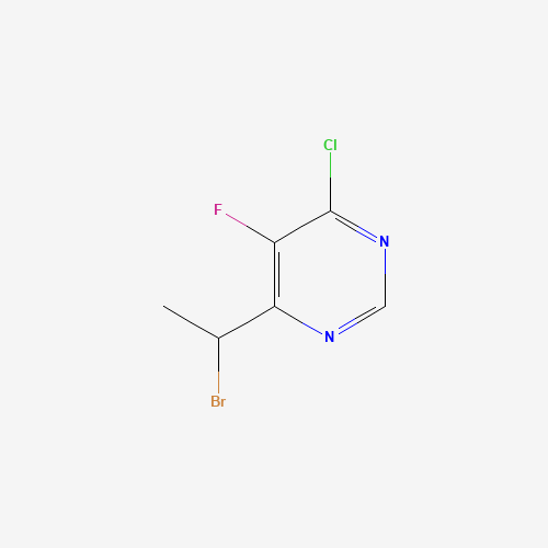 188416-28-6 6-(1-Bromoethyl)-4-chloro-5-fluoropyrimidine chemical structure