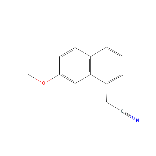 138113-08-3 7-Methoxy-1-naphthylacetonitrile chemical structure