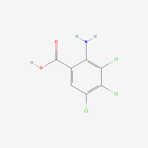 50419-72-2 2-Amino-3,4,5-trichlorobenzoic acid chemical structure