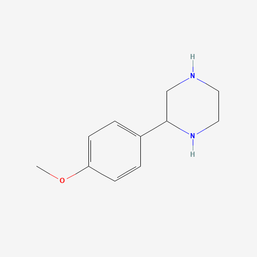 91517-26-9 2-(4-METHOXY-PHENYL)-PIPERAZINE chemical structure