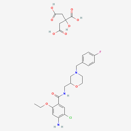 112885-42-4 Mosapride citrate chemical structure