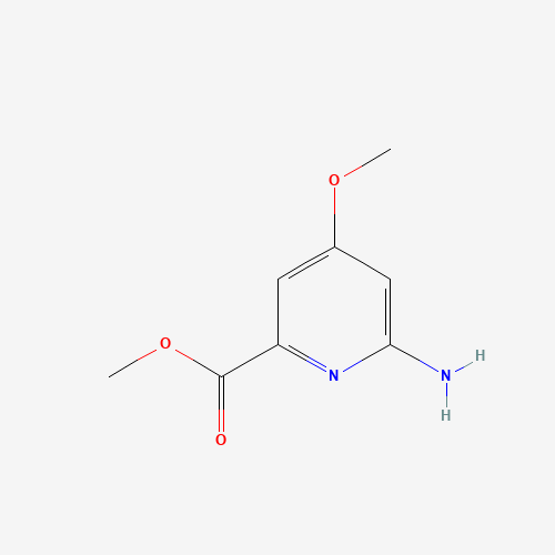 100377-55-7 methyl 6-amino-4-methoxypicolinate chemical structure
