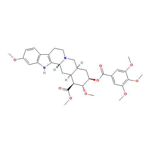50-55-5 Reserpine chemical structure