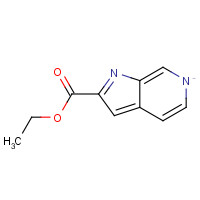 24334-19-8 1H-PYRROLO[2,3-C]PYRIDINE-2-CARBOXYLIC ACID ETHYL ESTER chemical structure