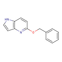 17288-41-4 5-(benzyloxy)-1H-pyrrolo[3,2-b]pyridine chemical structure