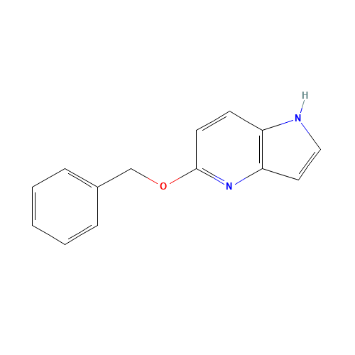 17288-41-4 5-(benzyloxy)-1H-pyrrolo[3,2-b]pyridine chemical structure