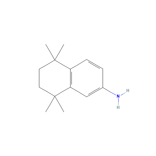 92050-16-3 5,5,8,8-Tetramethyl-5,6,7,8-tetrahydronaphthalen-2-ylamine chemical structure