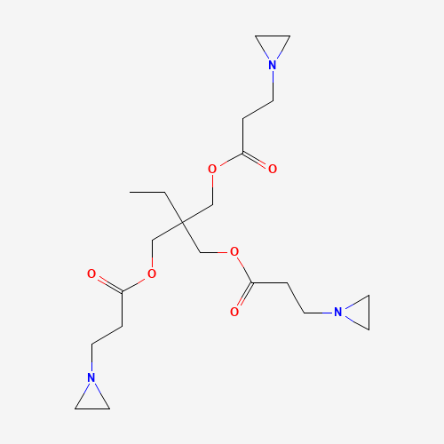 52234-82-9 2-((3-Aziridin-1-ylpropionyl)methyl)-2-ethylpropane-1,3-diyl bis(aziridine-1-propionate) chemical structure