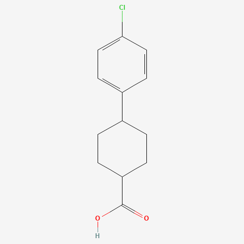 49708-81-8 4-(4-Chlorophenyl)cyclohexanecarboxylic acid chemical structure