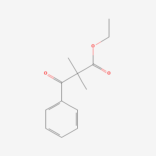 25491-42-3 ethyl 2,2-dimethyl-3-oxo-3-phenylpropanoate chemical structure